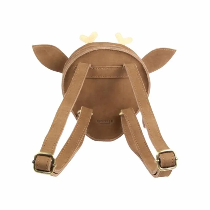 Donsje Amsterdam Backpacks Boys Kapi Special Backpack Hazelnut Nubuck