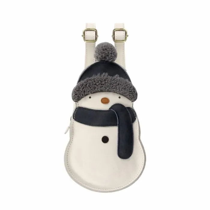 Donsje Amsterdam Backpacks Boys Kliff Backpack Off White Leather