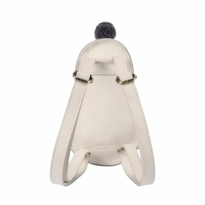 Donsje Amsterdam Backpacks Boys Kliff Backpack Off White Leather