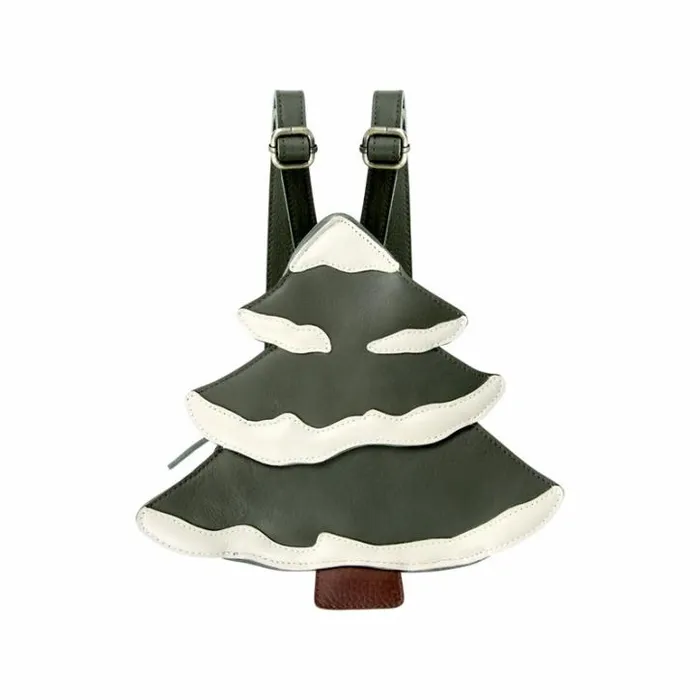 Donsje Amsterdam Backpacks Boys Kliff Backpack Olive Leather