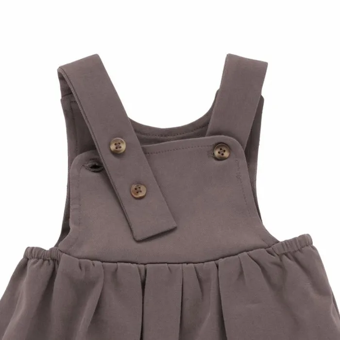 Donsje Amsterdam Bodysuits and Playsuits Baby Boota Overall Dusty Brown