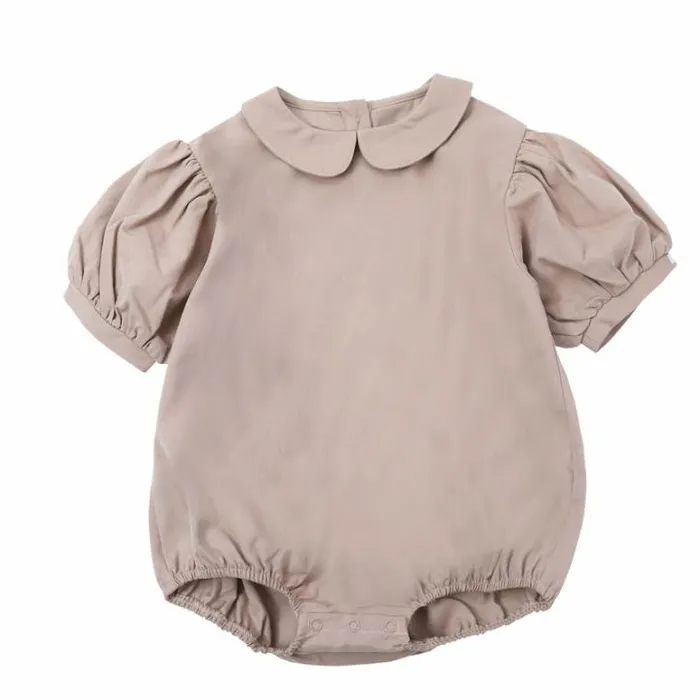 Donsje Amsterdam Bodysuits and Playsuits Baby Florine Romper Vintage Rose