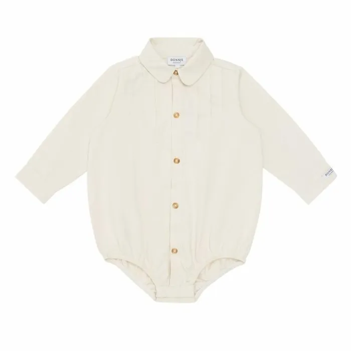 Donsje Amsterdam Bodysuits and Playsuits Baby Pepijn Bodysuit Macaroon