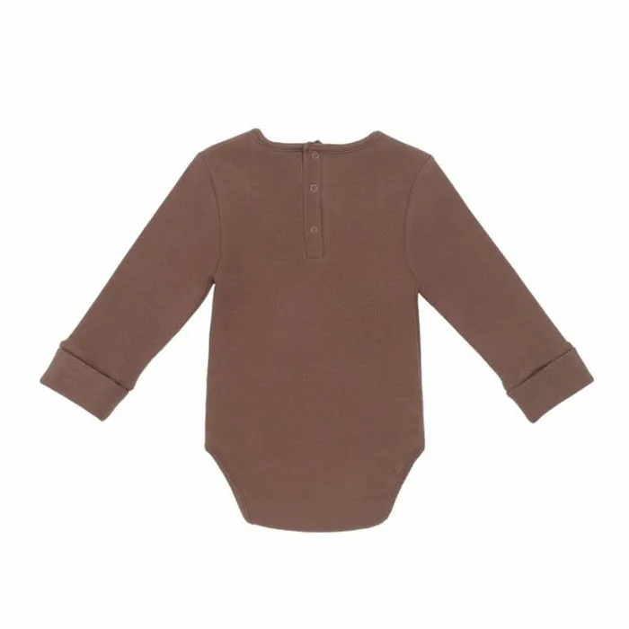 Donsje Amsterdam Bodysuits and Playsuits Baby Qabe Bodysuit Toffee