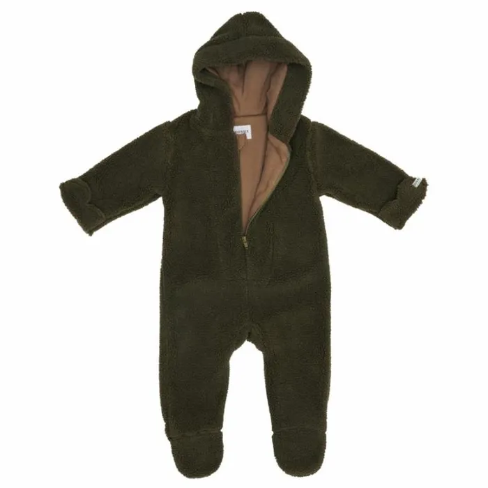 Donsje Amsterdam Bodysuits and Playsuits Baby Yili Onesie Forest Green