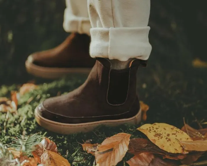 Donsje Amsterdam Boots Boys Ojeh Boots Dark Brown Nubuck