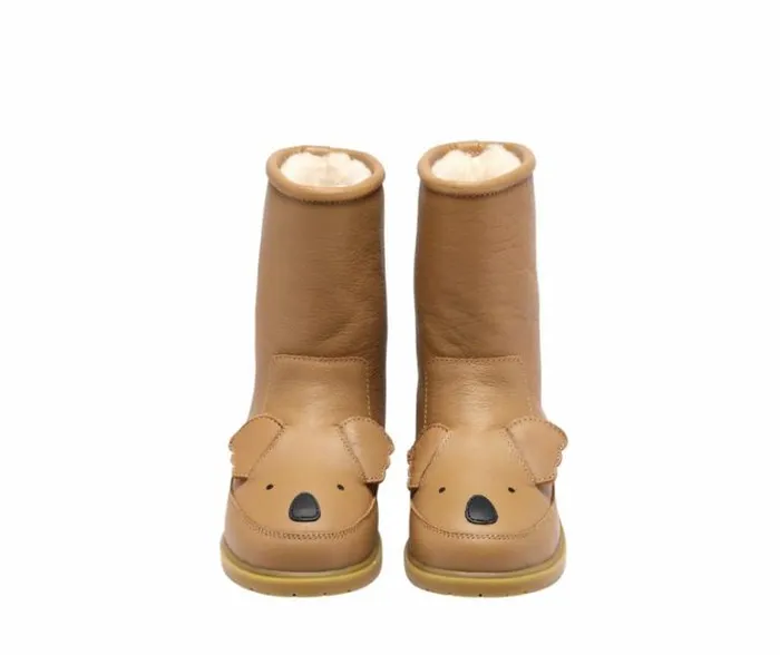 Donsje Amsterdam Boots Boys Wadudu Classic Boots Truffle Leather