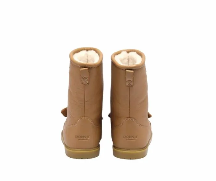 Donsje Amsterdam Boots Boys Wadudu Classic Boots Truffle Leather