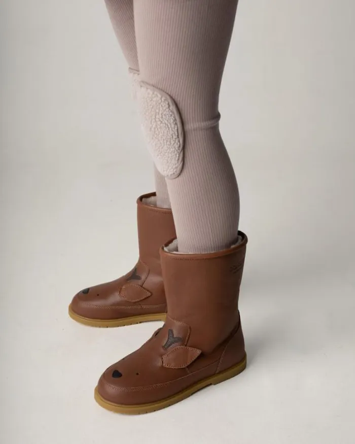 Donsje Amsterdam Boots Boys Wadudu Special Boots Chestnut Leather