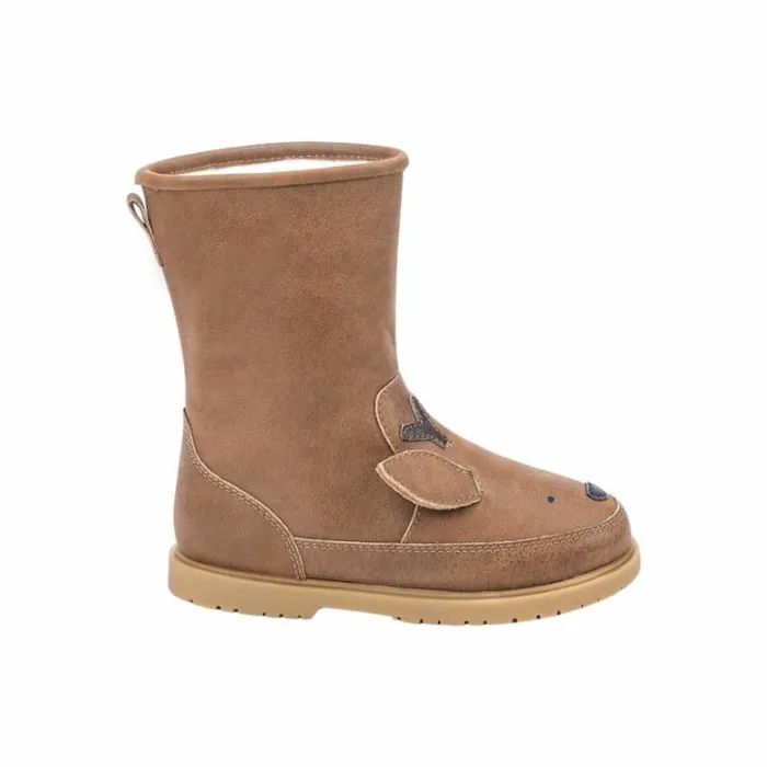 Donsje Amsterdam Boots Boys Wadudu Special Boots Chestnut Leather