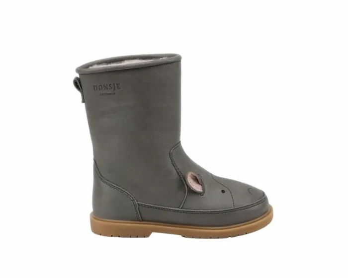 Donsje Amsterdam Boots Boys Wadudu Special Green Bay Leather