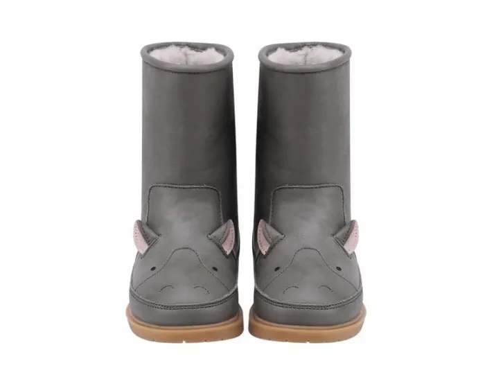Donsje Amsterdam Boots Boys Wadudu Special Green Bay Leather