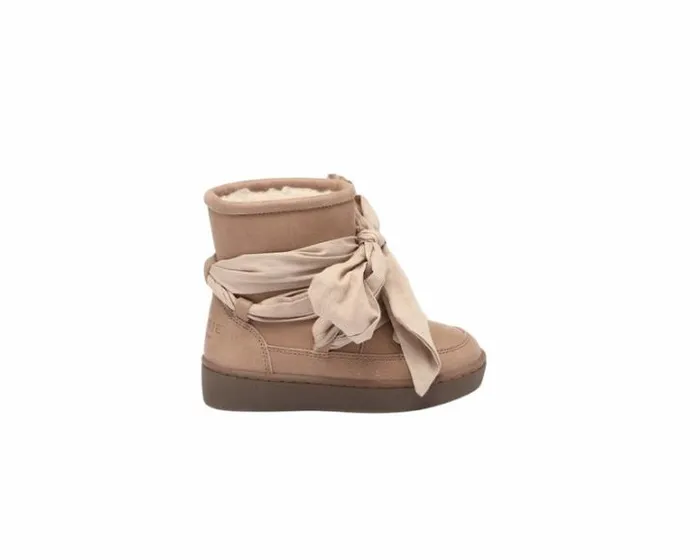Donsje Amsterdam Boots Girls Ganza Boots Hazelnut Leather