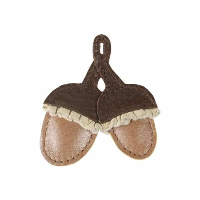 Donsje Amsterdam Clips Boys Wonda Hairclip Brown Grain Leather