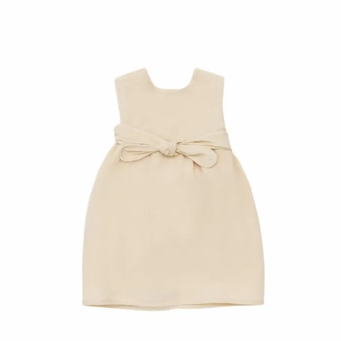 Donsje Amsterdam Dresses and Skirts Baby Phileine Dress Beige