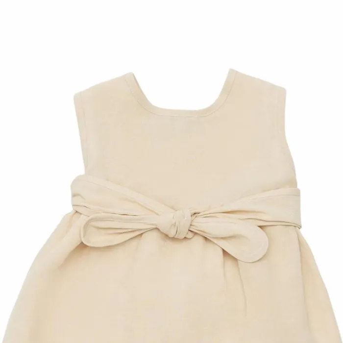 Donsje Amsterdam Dresses and Skirts Baby Phileine Dress Beige