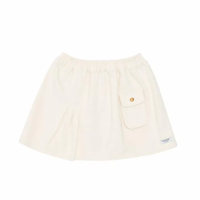 Donsje Amsterdam Dresses and Skirts Girls Pelles Skirt Warm White