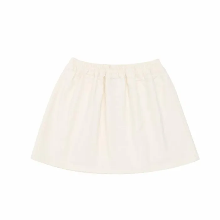 Donsje Amsterdam Dresses and Skirts Girls Pelles Skirt Warm White Donsje Amsterdam Dresses and Skirts Girls Pelles Skirt Warm White
