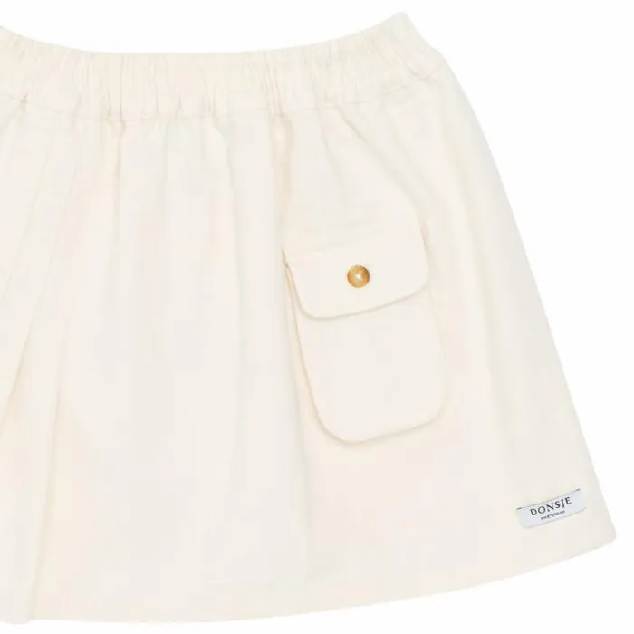 Donsje Amsterdam Dresses and Skirts Girls Pelles Skirt Warm White Donsje Amsterdam Dresses and Skirts Girls Pelles Skirt Warm White