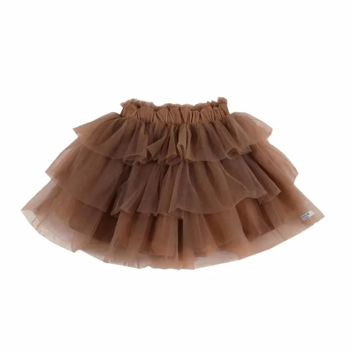 Donsje Amsterdam Dresses and Skirts Girls Qirre Skirt Clay