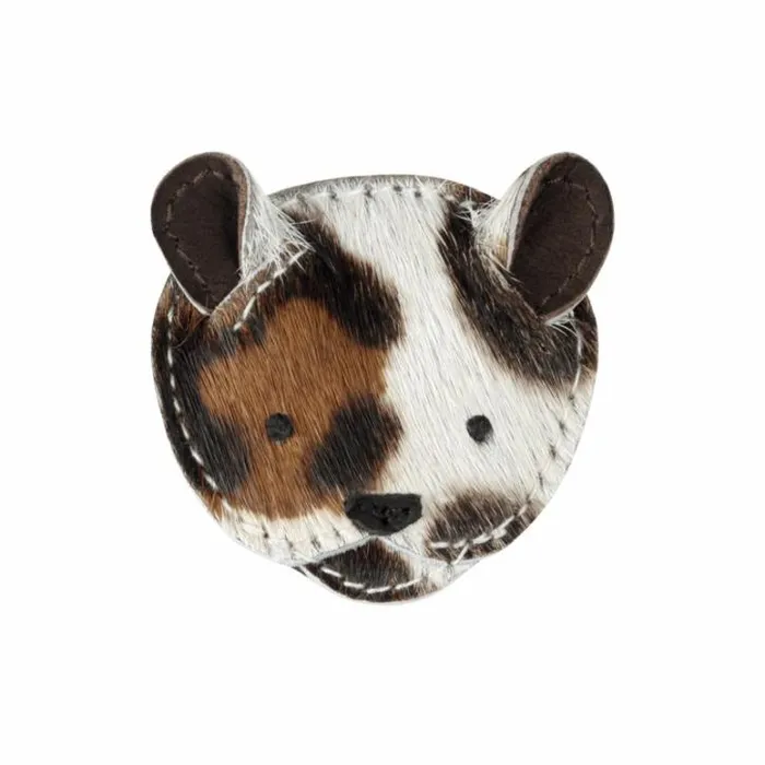 Donsje Amsterdam Hair Accessories Girls Josy Exclusive Hairclip Jaguar Spotted Cow Hair