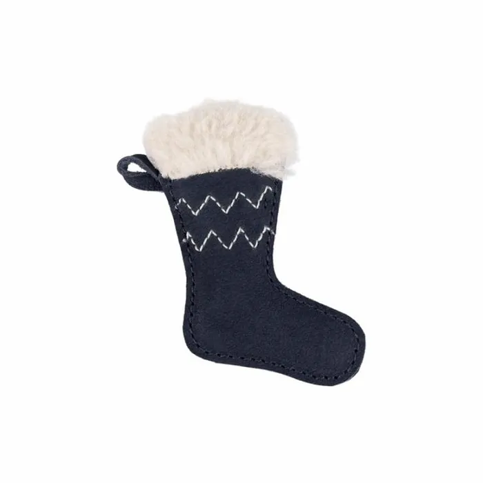 Donsje Amsterdam Hair Accessories Girls Wonda Hairclip Navy Nubuck
