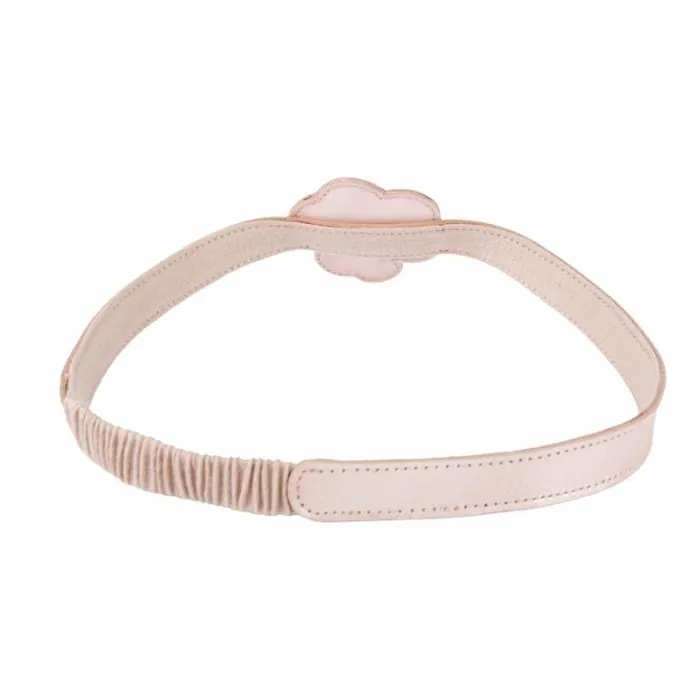 Donsje Amsterdam Hair Accessories Girls Zaza Headband Rose Metallic Leather