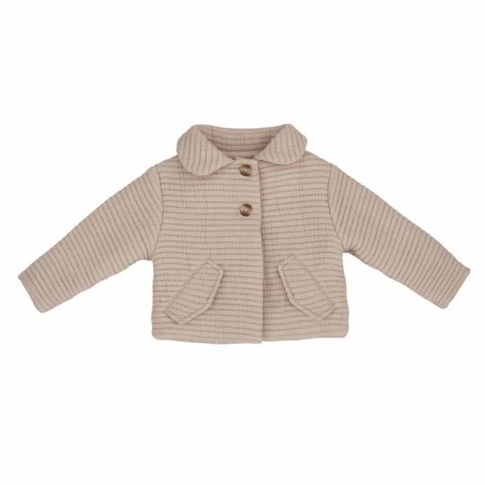 Donsje Amsterdam Jackets and Gilets Baby Centos Jacket Light Taupe