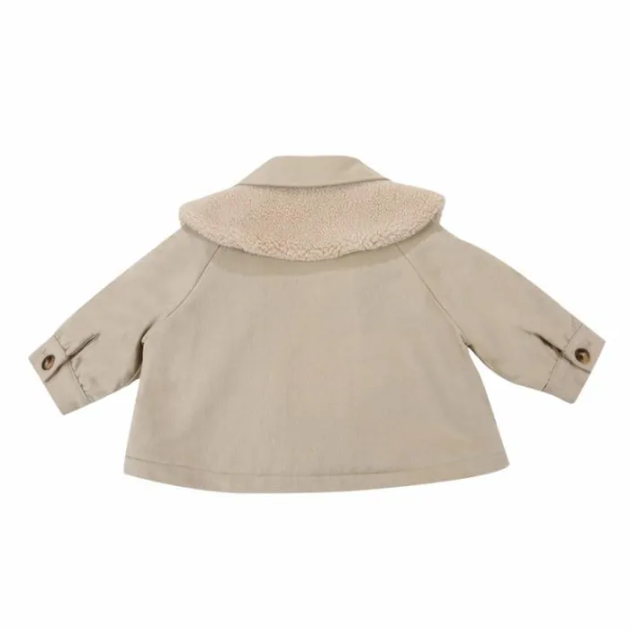 Donsje Amsterdam Jackets and Gilets Baby Gigi Jacket Soft Taupe