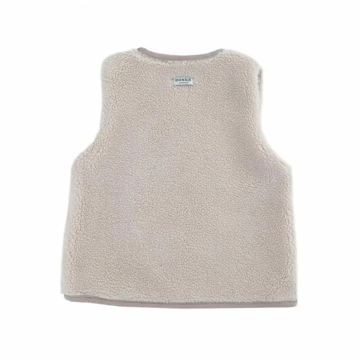 Donsje Amsterdam Jackets and Gilets Baby Monty Gilet Soft Powder