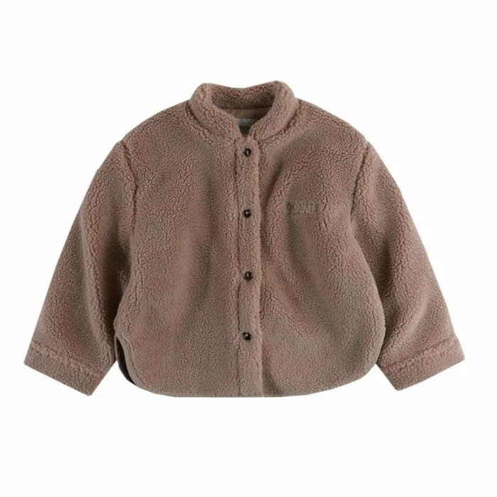 Donsje Amsterdam Jackets and Gilets Baby Thom Overshirt Hazelnut