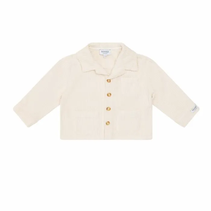 Donsje Amsterdam Jackets and Gilets Boys Auberger Overshirt Macaroon