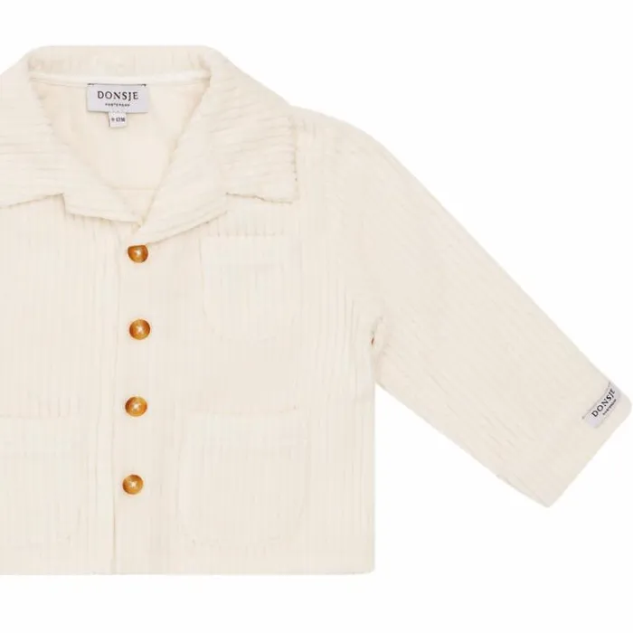 Donsje Amsterdam Jackets and Gilets Boys Auberger Overshirt Macaroon