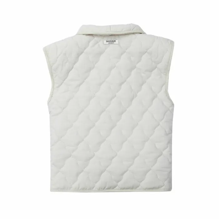 Donsje Amsterdam Jackets and Gilets Boys Blom Gilet Sand