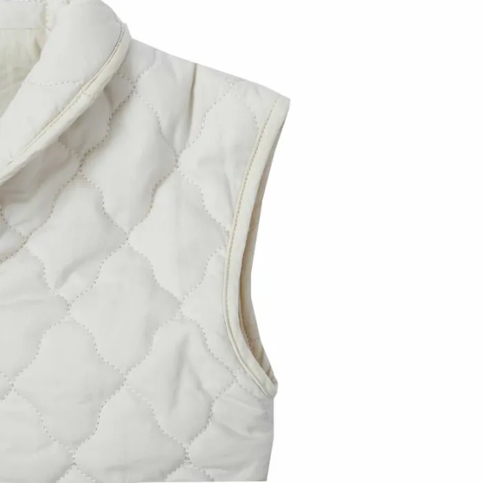 Donsje Amsterdam Jackets and Gilets Boys Blom Gilet Sand