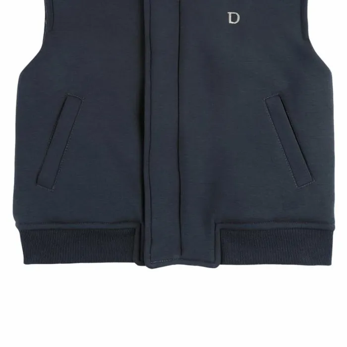 Donsje Amsterdam Jackets and Gilets Boys Druun Gilet Stone Grey
