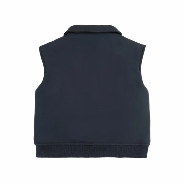 Donsje Amsterdam Jackets and Gilets Boys Druun Gilet Stone Grey