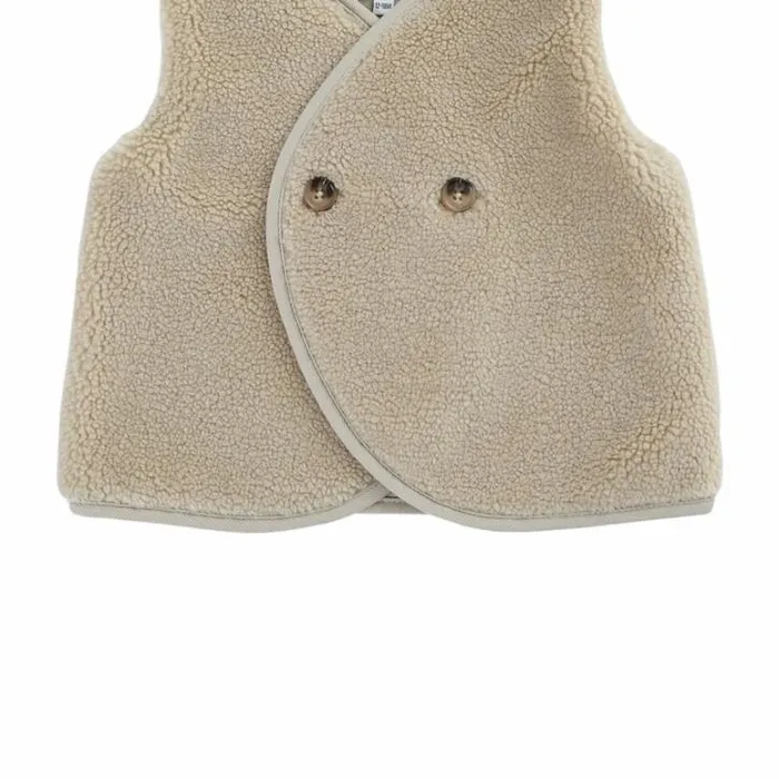Donsje Amsterdam Jackets and Gilets Boys Monty Gilet Beige