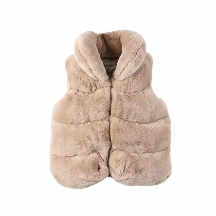 Donsje Amsterdam Jackets and Gilets Girls Jane Bodywarmer Warm Teddy