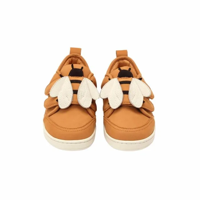 Donsje Amsterdam Low Shoes Boys Kien Sneakers Toffee Nubuck