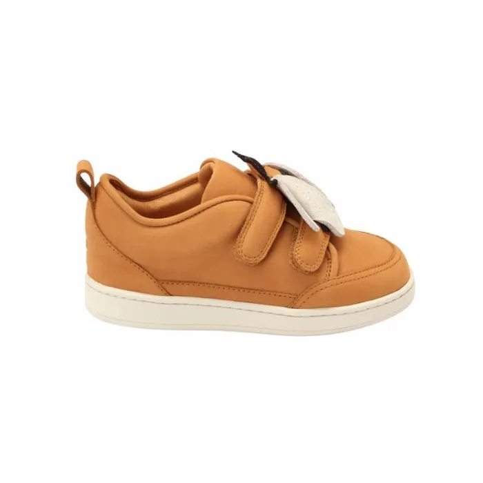 Donsje Amsterdam Low Shoes Boys Kien Sneakers Toffee Nubuck