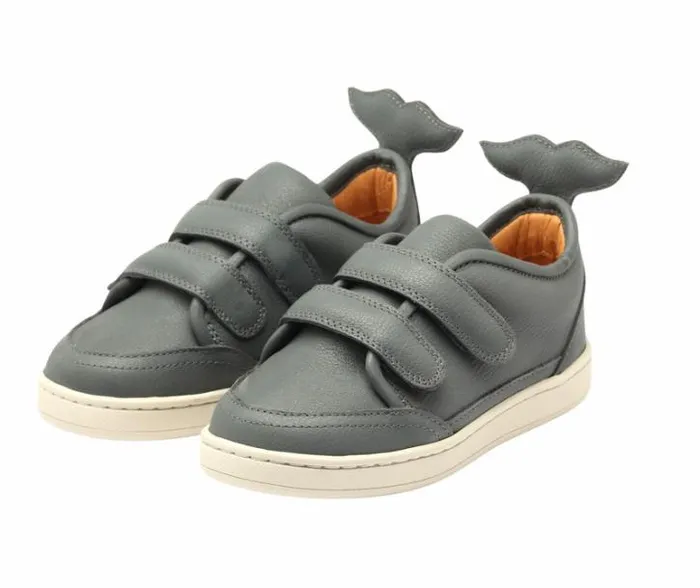 Donsje Amsterdam Low Shoes Boys Rian Sneakers Stellar Blue Leather