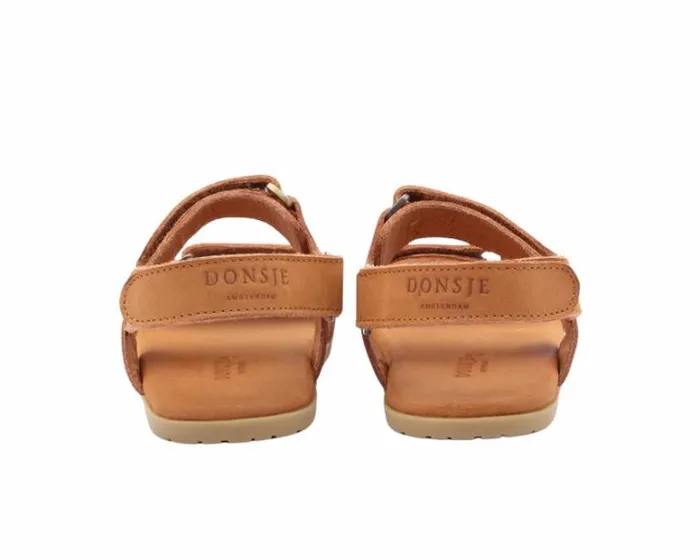 Donsje Amsterdam Sandals Boys Topo Caramel Leather