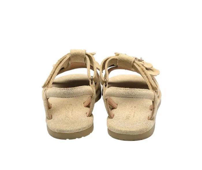 Donsje Amsterdam Sandals Girls Iles Fields Sandals Truffle Metallic Leather