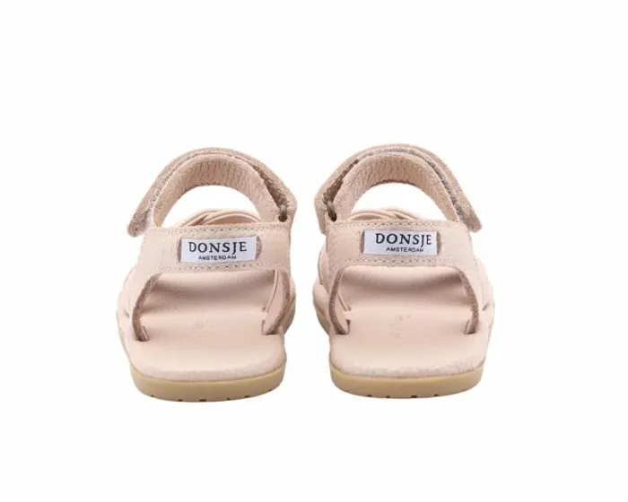Donsje Amsterdam Sandals Girls Qotis Sandals Light Rose Leather