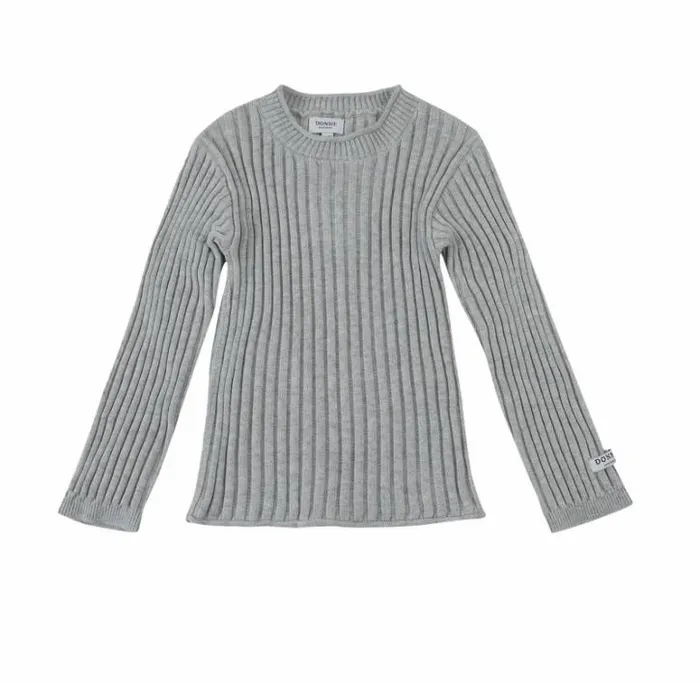 Donsje Amsterdam Shirts and Blouses Baby Dion Shirt Pale Grey Melange