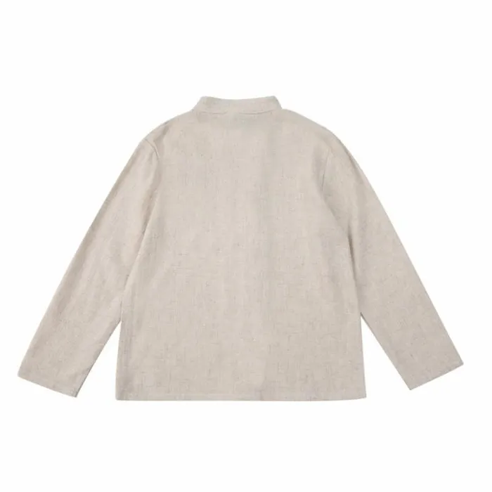 Donsje Amsterdam Shirts and Blouses Baby Jaims Shirt Warm White Melange
