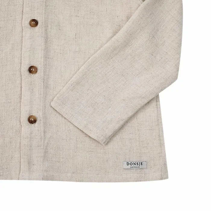 Donsje Amsterdam Shirts and Blouses Baby Jaims Shirt Warm White Melange