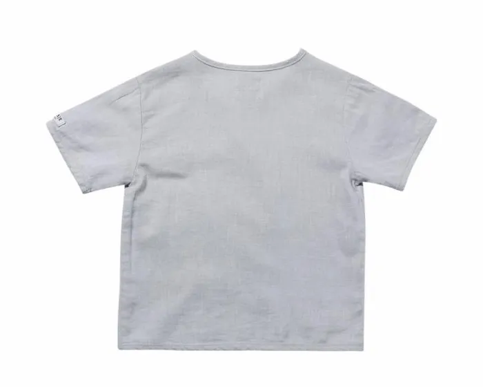 Donsje Amsterdam Shirts and Blouses Baby Roobs Blouse Sky Grey