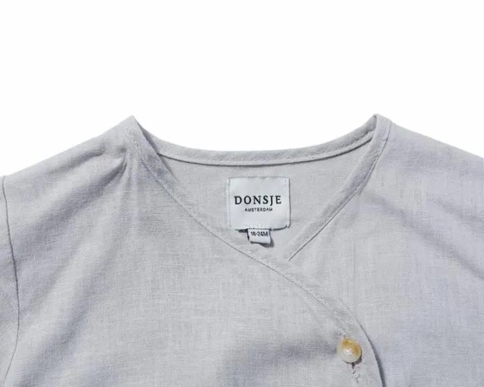 Donsje Amsterdam Shirts and Blouses Baby Roobs Blouse Sky Grey